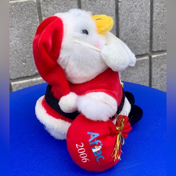 Christmas 2006 Vintage Talking Plush Santa Claus Macy’s Aflac Duck - Picture 8 of 10